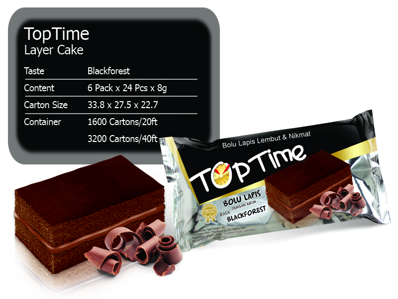 TopTime Layer Cake Blackforest