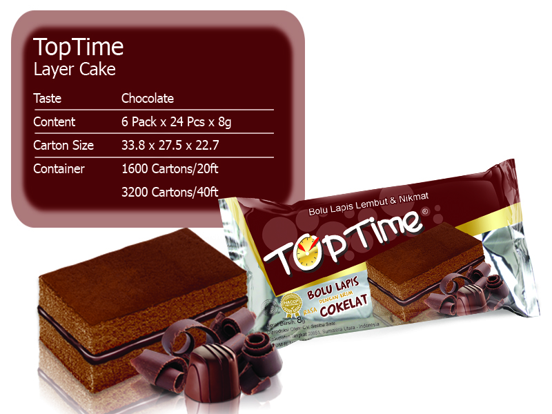 TopTime Layer Cake Chocolate