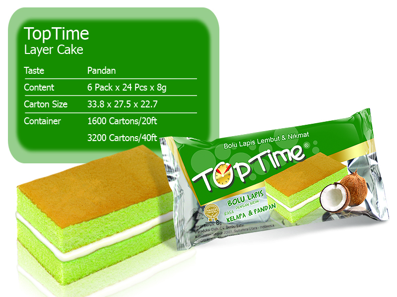 TopTime Layer Cake Pandan